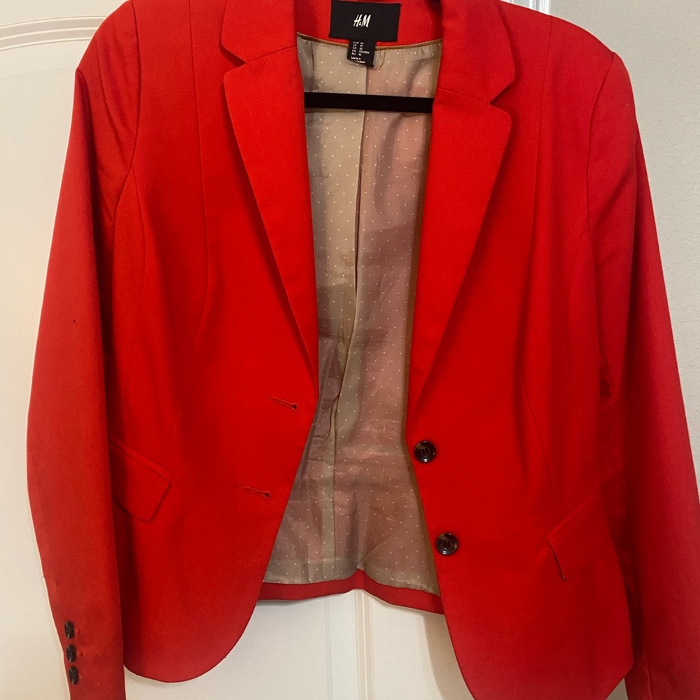 Red blazer - Picture 4 of 4